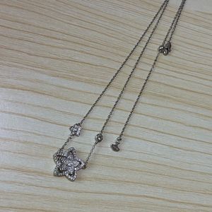 (새상품) 그라프 더블 플라워 목걸이 이미지