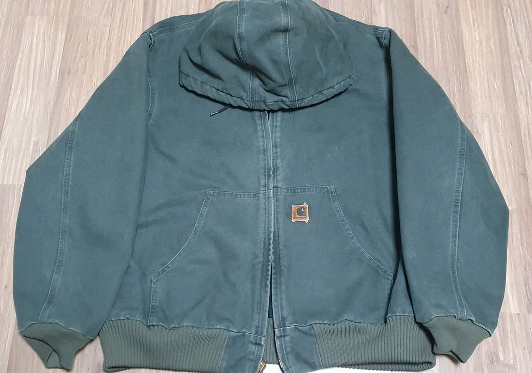 [XL]칼하트 j130 MOS 샌드스톤 액티브 자켓 이미지