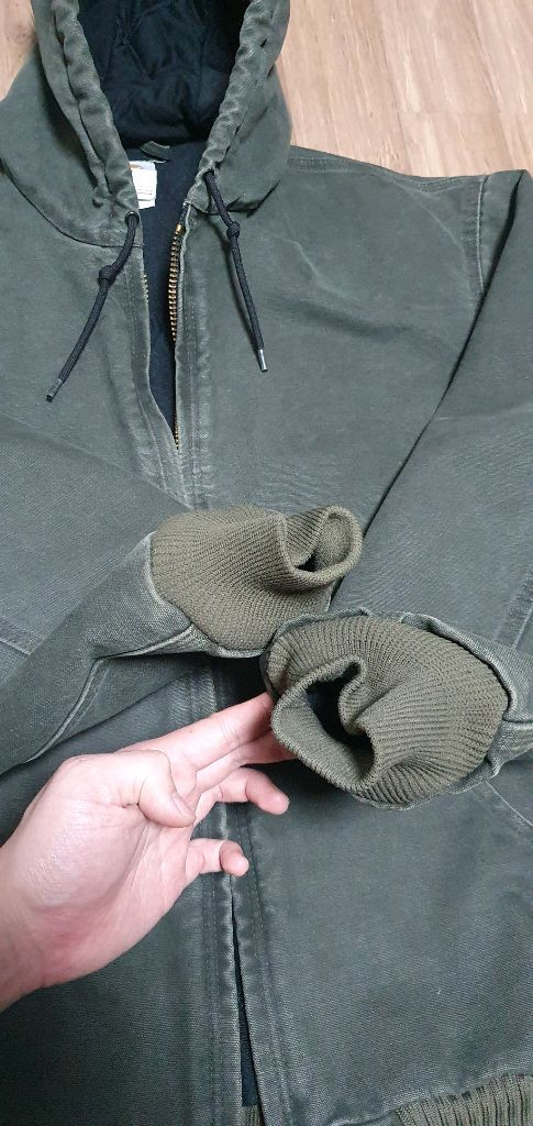 [XL]칼하트 j130 MOS 샌드스톤 액티브 자켓 이미지