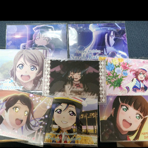 러브라이브 선샤인 아쿠아 생일 버스데이 포스트카드 세트 8종 이미지