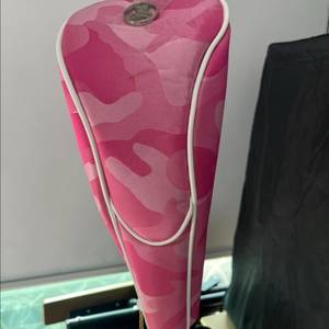 마크앤로나 드라이버커버_화이트핑크 이미지