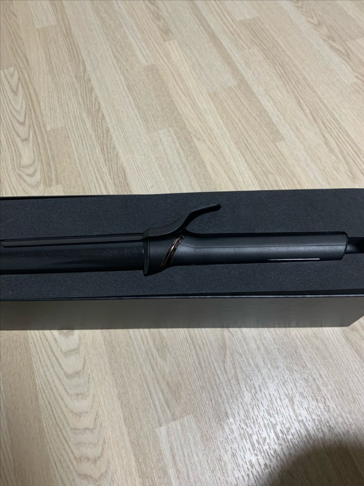 글램팜아이롱 봉고데기 32mm 퓨어블랙 판매 이미지