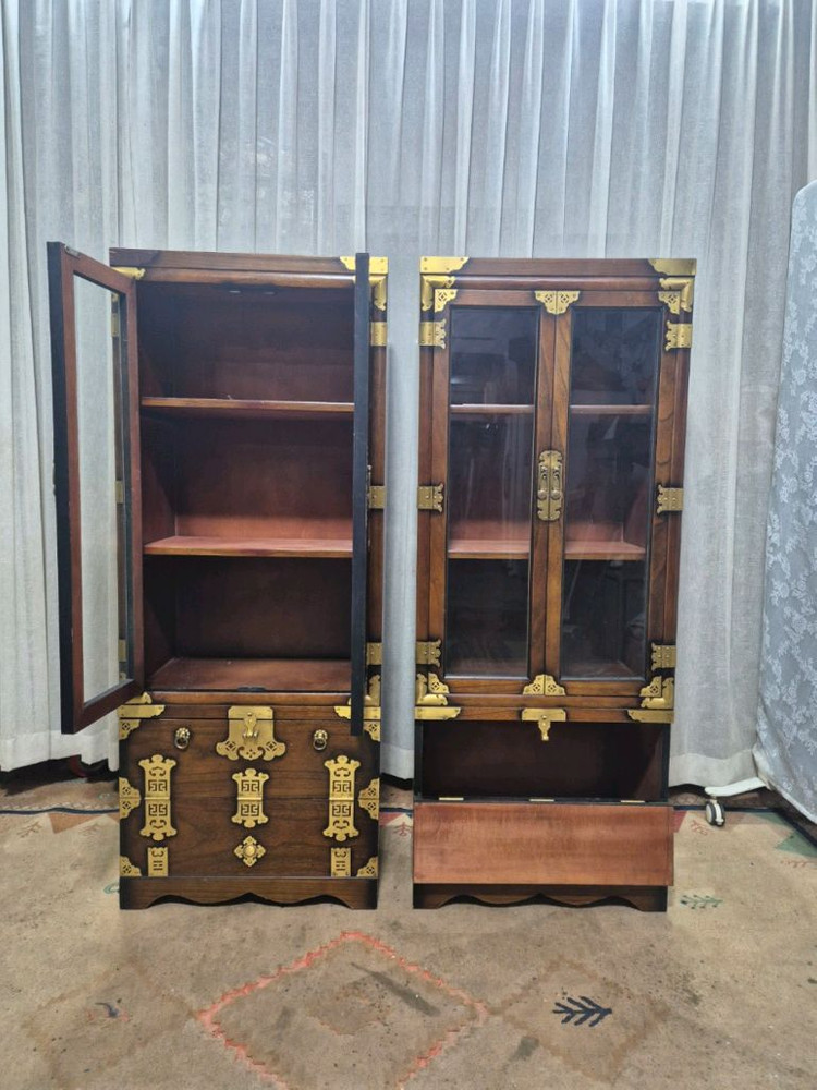 전통고가구 반닫이 양주장세트 이미지