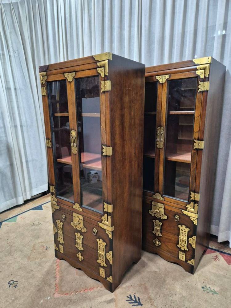 전통고가구 반닫이 양주장세트 이미지