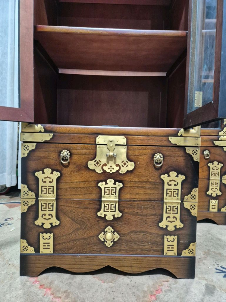 전통고가구 반닫이 양주장세트 이미지