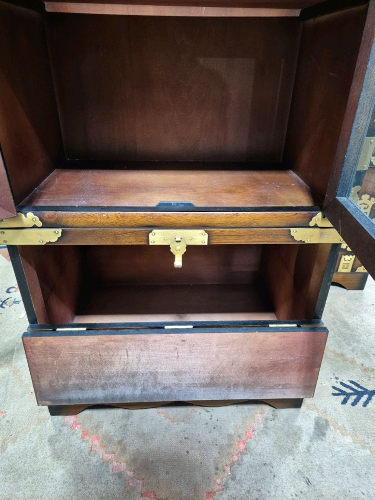 전통고가구 반닫이 양주장세트 이미지