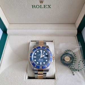 롤렉스 서브마리너 청판 콤비(청콤) 신형 이미지
