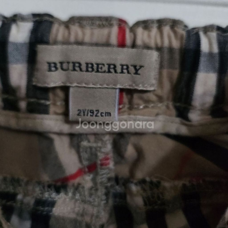 (100호) 3-4세 버버리 키즈 팬츠 이미지