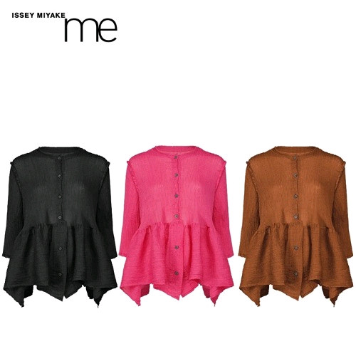 이세이미야케 미 시스루 크레페 가디건 이미지