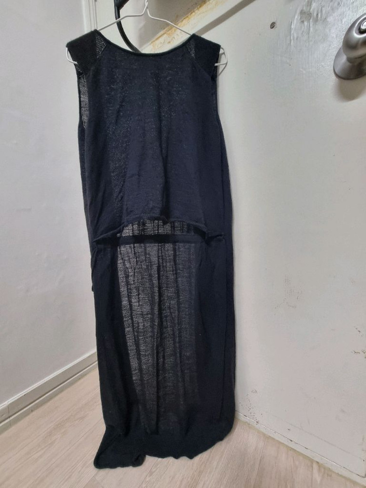 한섬 시스템 롱조끼 모 프리사이즈 이미지