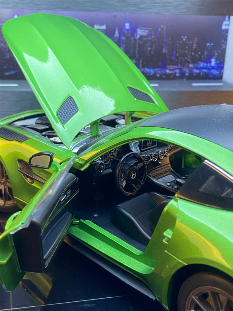 1:18 블랙맘바 벤츠 Amg gtr 다이캐스트 이미지