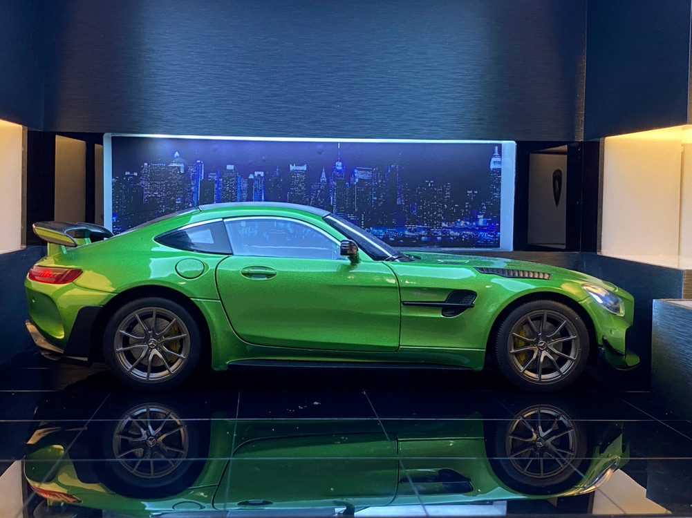1:18 블랙맘바 벤츠 Amg gtr 다이캐스트 이미지