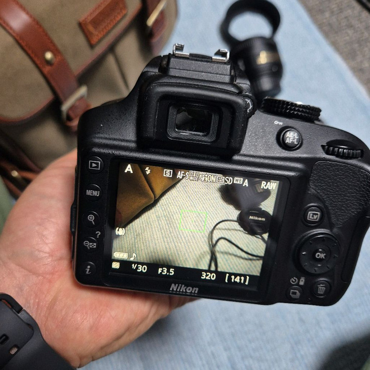 니콘 d3400 afp1855 번들킷과 dx 35.8 풀셋 이미지