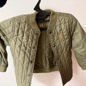 폴로 랄프로렌 키즈 퀄팅 경량패딩 점퍼 3Y 이미지