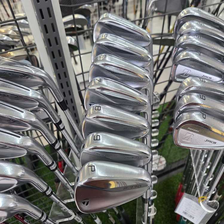 중고골프채 테일러메이드 P770 남성용 중고 아이언 풀세트 4-P 7i 특주 이미지