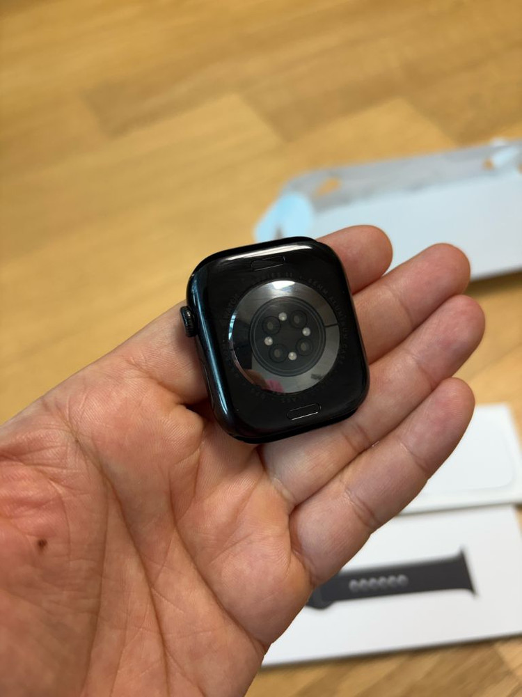 애플워치11 46미리 제트블랙 초민트 풀셋 이미지