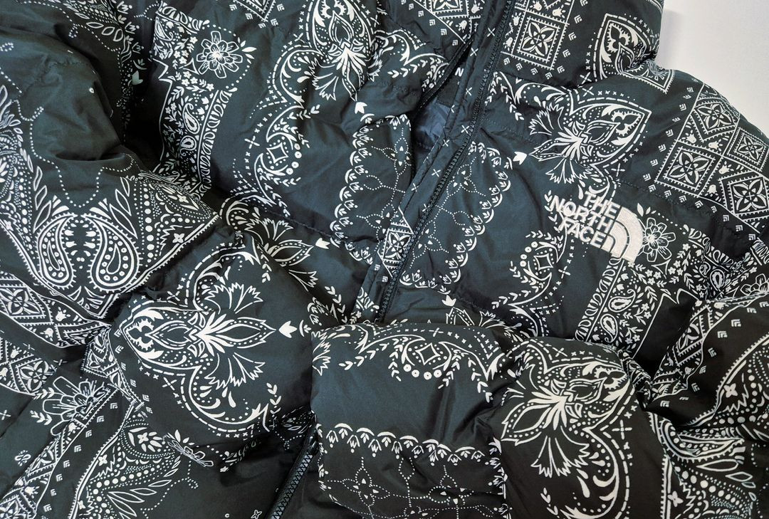 (L/100) 노스페이스 페이즐리 눕시 패딩 우모복 아이더 이미지