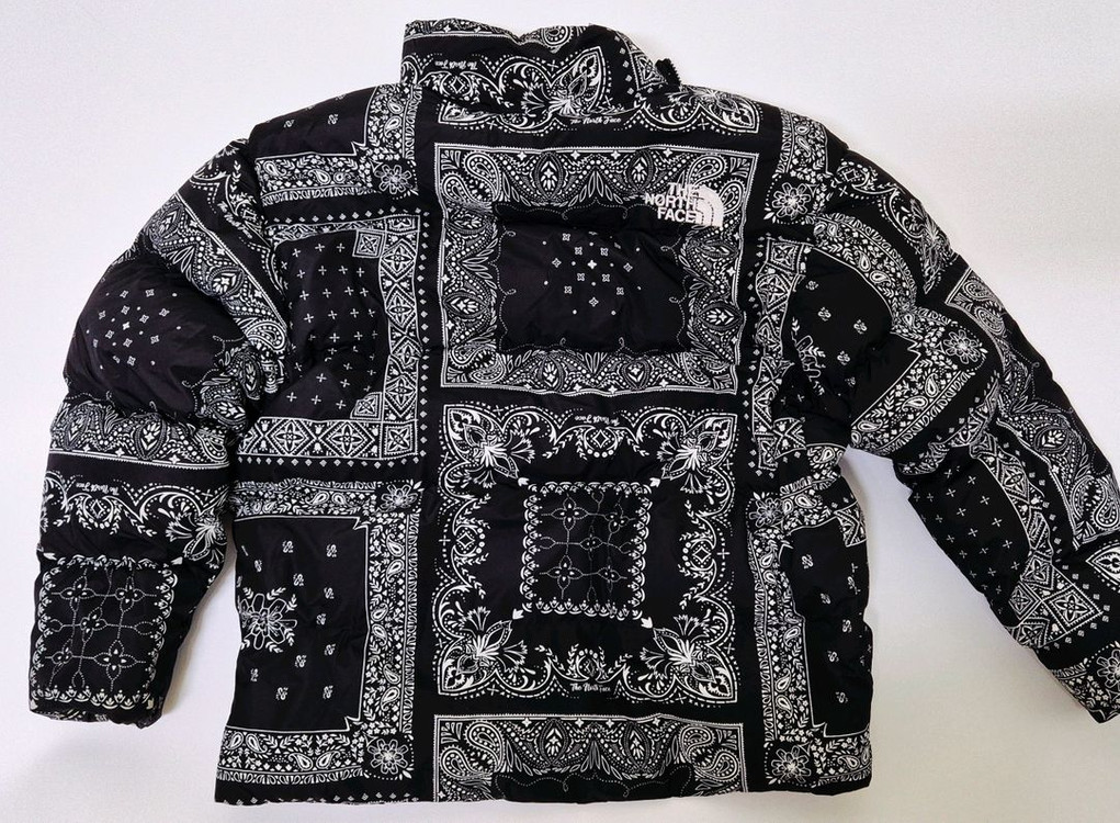 (L/100) 노스페이스 페이즐리 눕시 패딩 우모복 아이더 이미지