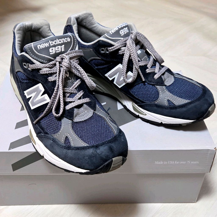 [265] 뉴발란스 991 네이비 이미지
