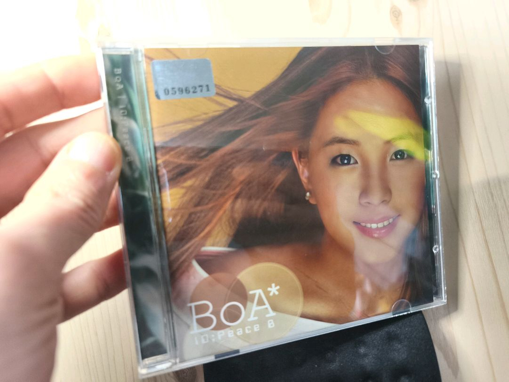 보아 1집 cd 초판임 ikpop & 당시 케이스 홍보리플릿 이미지