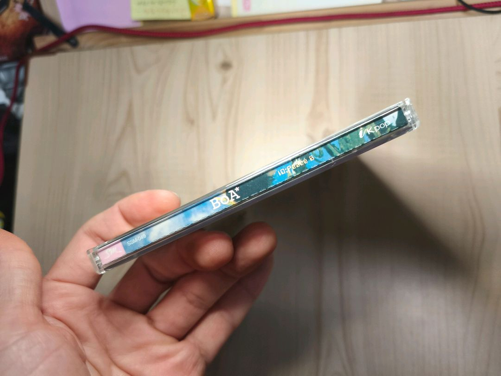 보아 1집 cd 초판임 ikpop & 당시 케이스 홍보리플릿 이미지