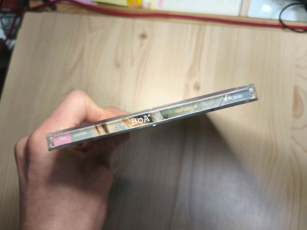 보아 1집 cd 초판임 ikpop & 당시 케이스 홍보리플릿 이미지