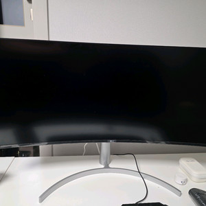 LG 울트라와이드 38wn95c WQHD+ 커브드모니터 이미지