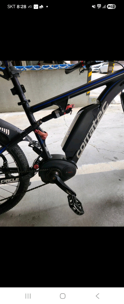 독일 코라텍 풀샥 전기자전거 배터리 리필 이미지