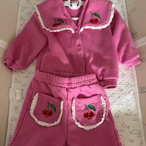 베베드피노 튤립 상하의세트 90 이미지