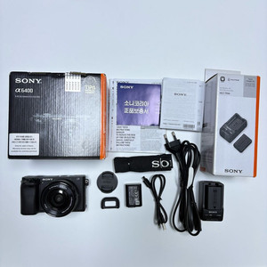 소니 A6400 번들렌즈(16-50)특A급 이미지