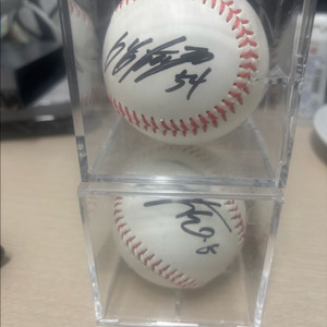 기아타이거즈 양현종 김도영 싸인볼 이미지