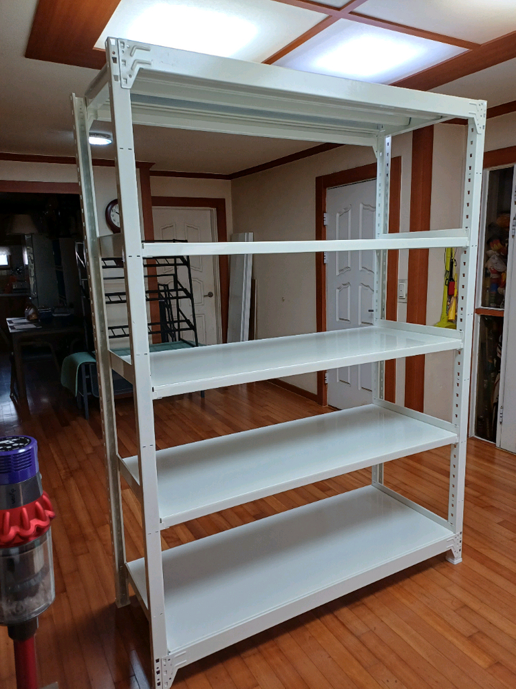 튼튼한 대형 올스틸 무볼트 조립식 선반 저렴하게 드립니다~ 이미지