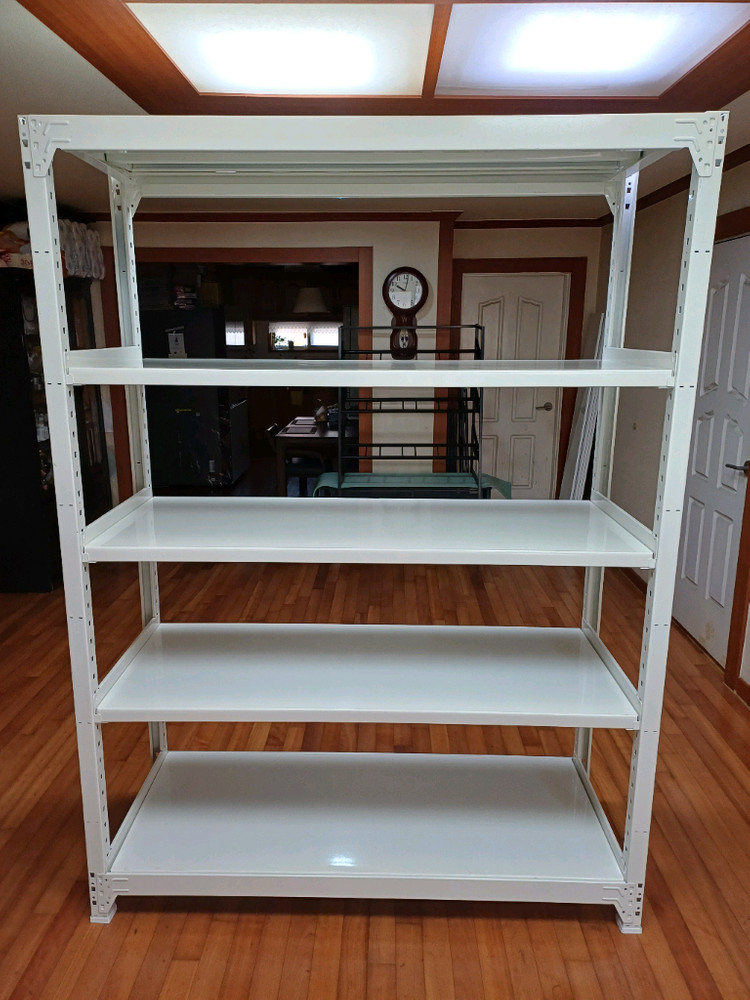 튼튼한 대형 올스틸 무볼트 조립식 선반 저렴하게 드립니다~ 이미지