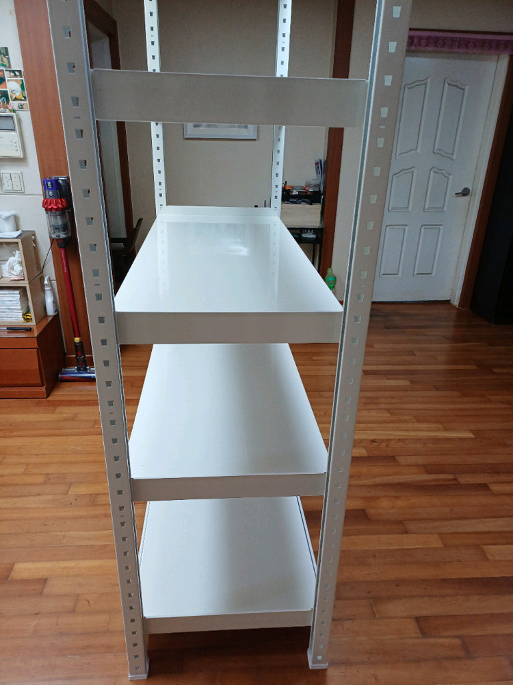 튼튼한 대형 올스틸 무볼트 조립식 선반 저렴하게 드립니다~ 이미지