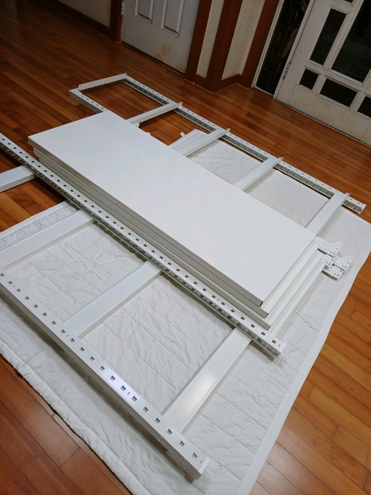 튼튼한 대형 올스틸 무볼트 조립식 선반 저렴하게 드립니다~ 이미지