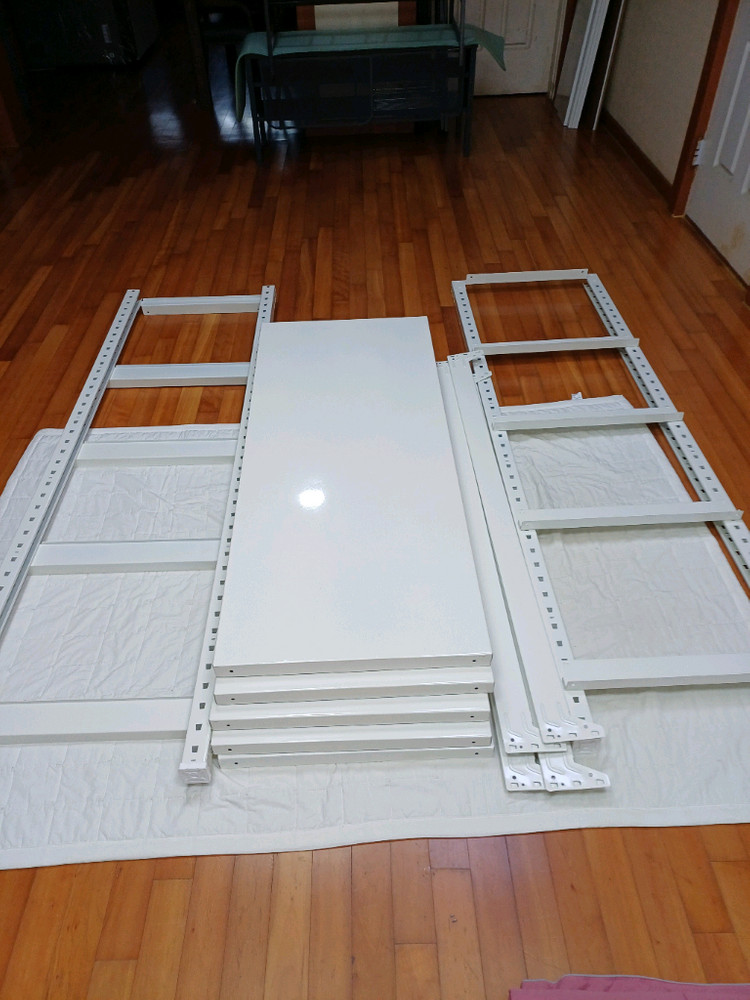 튼튼한 대형 올스틸 무볼트 조립식 선반 저렴하게 드립니다~ 이미지