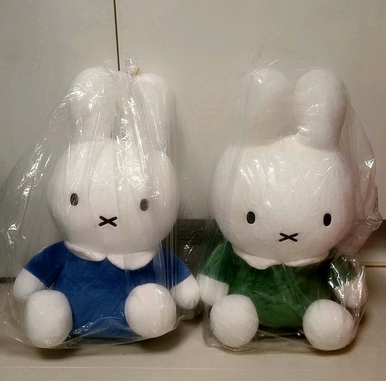 미피 대형 50cm, 블루,그린& 키링 키홀더 이미지