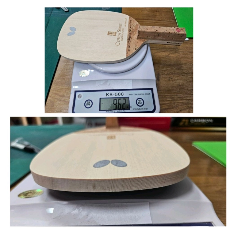 버터플라이 V-맥스 96.2g 95.8g기소히노키 이미지