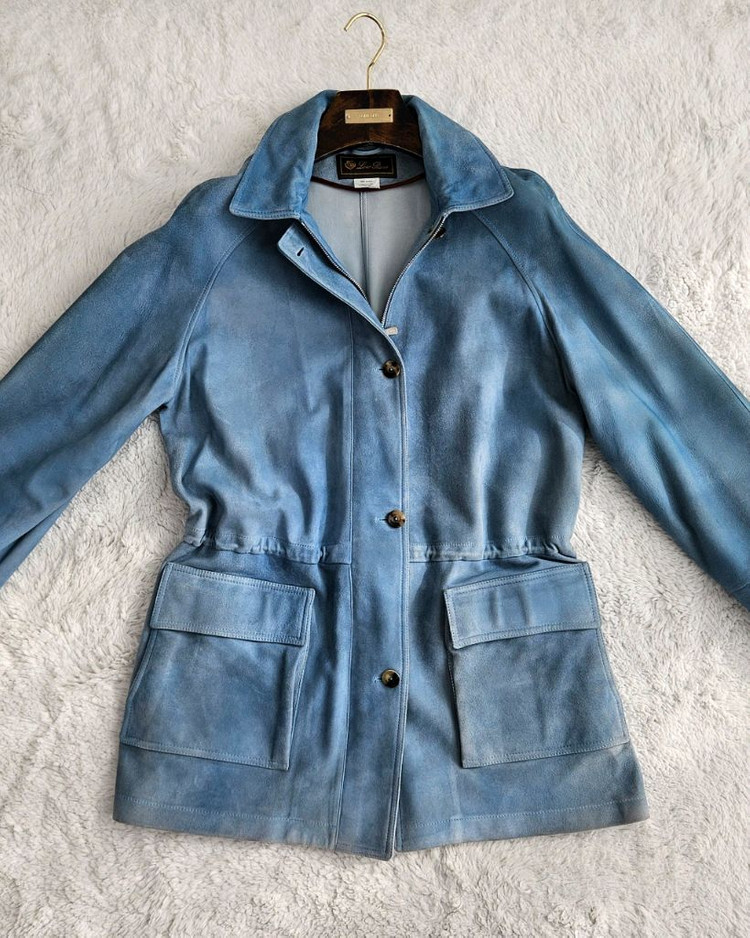 로로피아나 스웨이드 홀시자켓 [ 쿠치넬리 에르메스 톰포드 루이비통 벨루티 ] 이미지