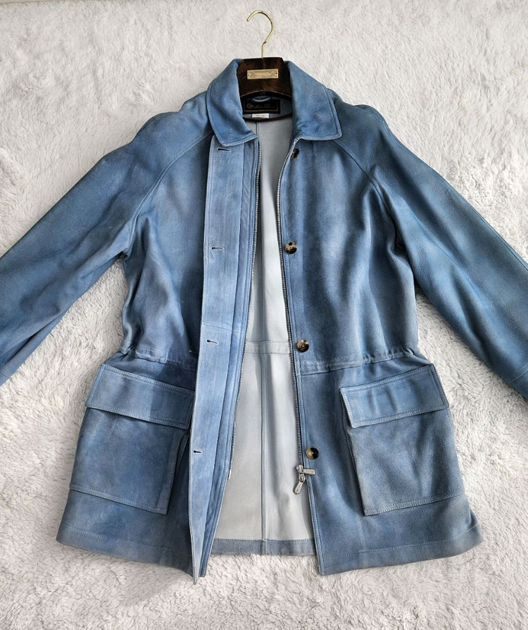 로로피아나 스웨이드 홀시자켓 [ 쿠치넬리 에르메스 톰포드 루이비통 벨루티 ] 이미지