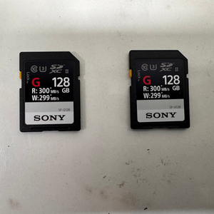 <판매> 소니 G시리즈 128GB SD 카드 (R:300mb/s , W:299mb/s) 이미지