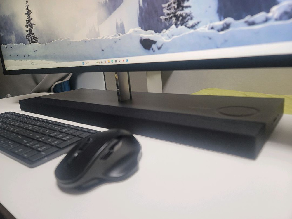 hp 34인치 와이드 커브드 일체형 컴퓨터 이미지