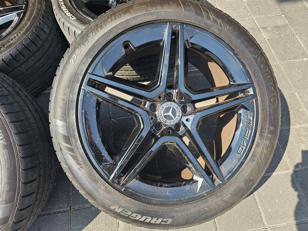 벤츠 GLS400D AMG 21인치 순정 중고휠타이어 이미지