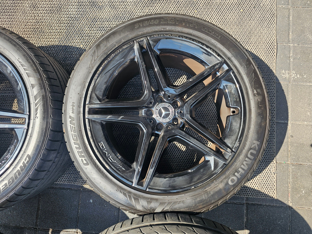 벤츠 GLS400D AMG 21인치 순정 중고휠타이어 이미지