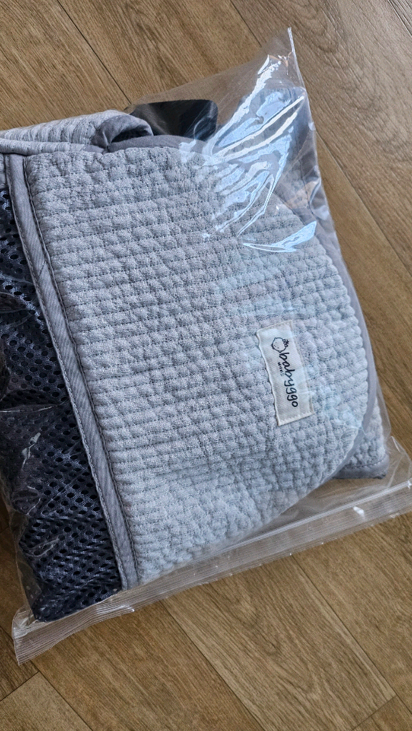 베이비꼬 나와니스 인견포대기 아기띠형 망사, 그레이 이미지