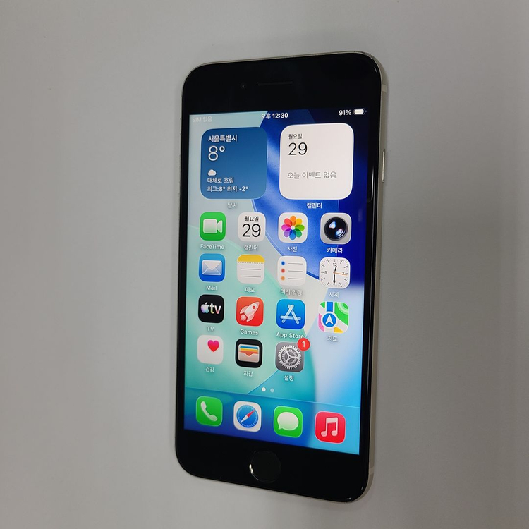 아이폰 SE3 128G 스타라이트 메인폰 198240 이미지
