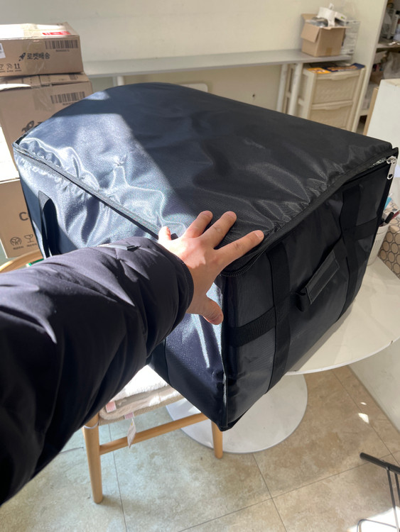 음식 배달용 보온가방 보온 보냉 도시락 배달 이미지