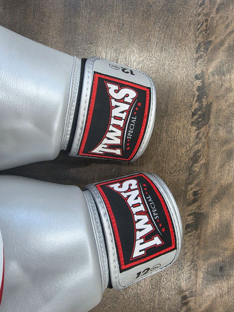 트윈스 복싱글러브 12온스 실버 이미지