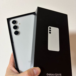 갤럭시S24Fe 개봉새것급(그레이1대남음) 이미지