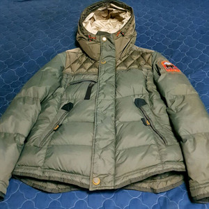 (희귀매물) 써스데이아일랜드 오리털 밀리터리 유틸 다운 파카 카키(XL) 이미지